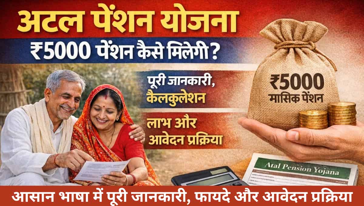 अटल पेंशन योजना 2026 क्या है? आसान भाषा में पूरी जानकारी, फायदे और आवेदन प्रक्रिया