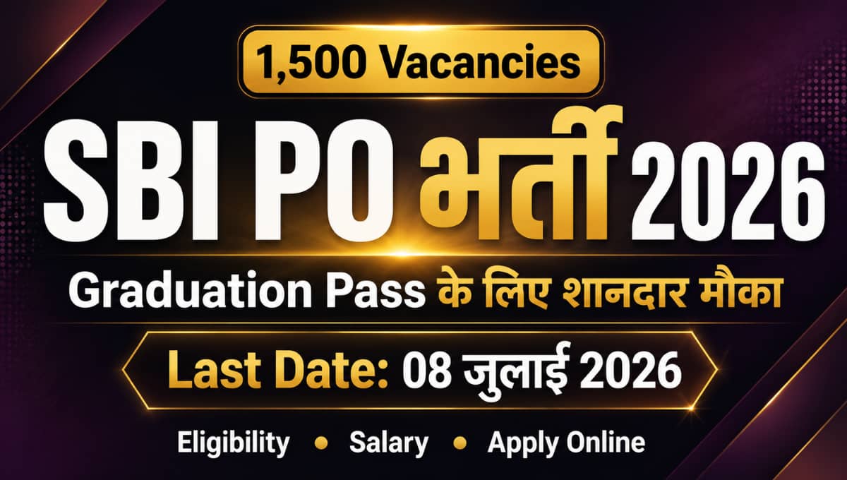 SBI PO Recruitment 2026