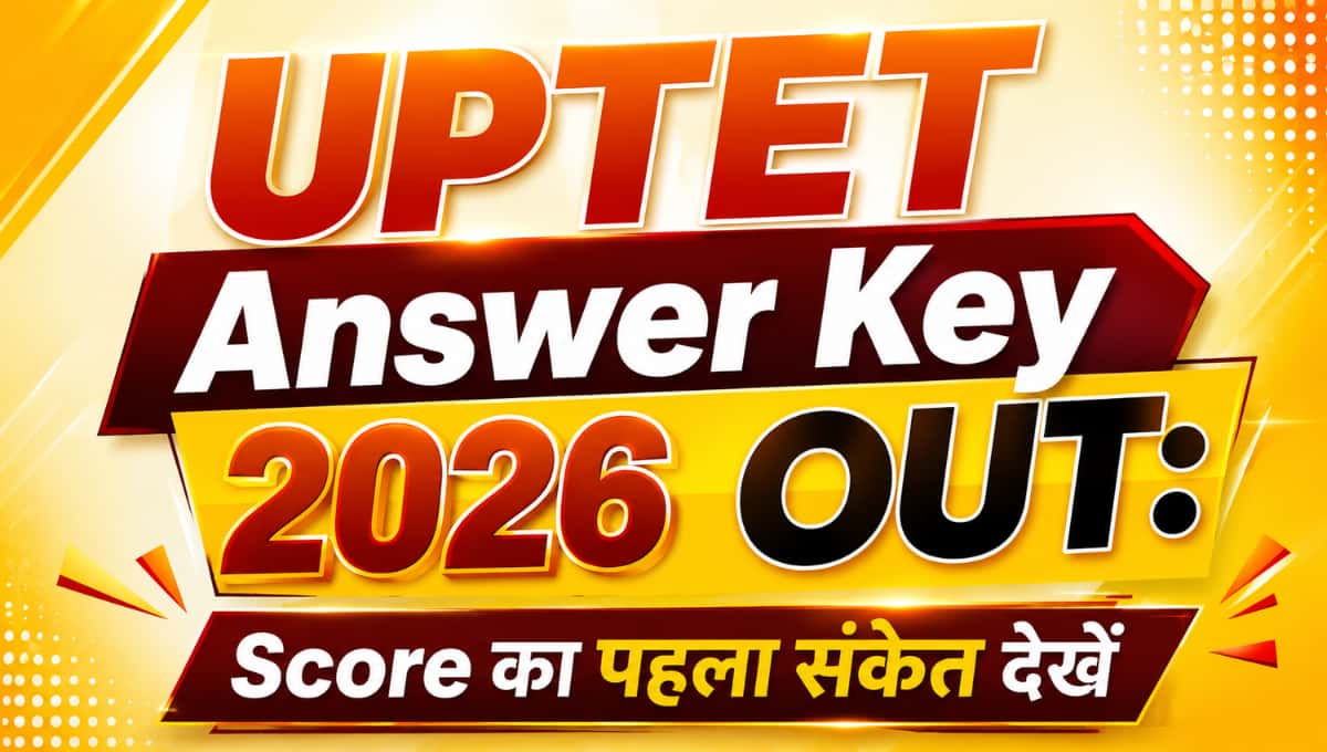 UPTET Answer Key 2026 OUT